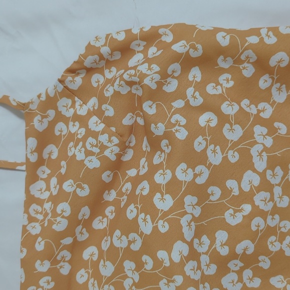 Princess Polly Jade Basin Mini Dress, Color Mustard Size 4 - Picture 6 of 16